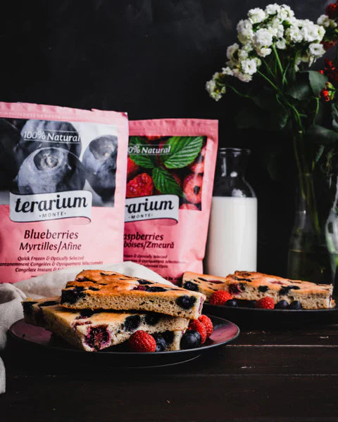Clătite la tavă cu fructe de pădure de la Terarium